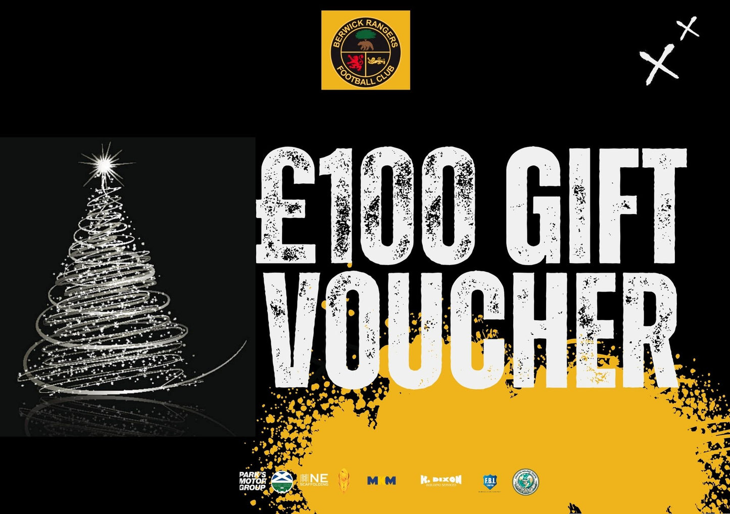 Berwick Rangers Football Club - Gift Voucher