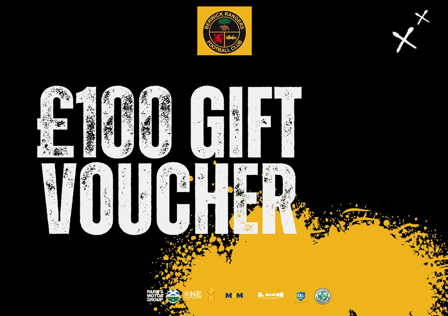 Berwick Rangers Football Club - Gift Voucher