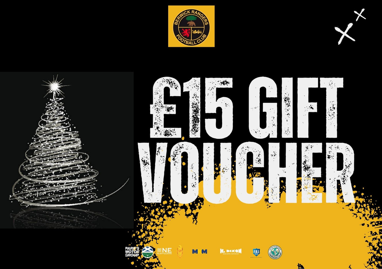 Berwick Rangers Football Club - Gift Voucher