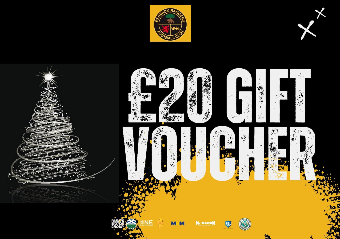 Berwick Rangers Football Club - Gift Voucher