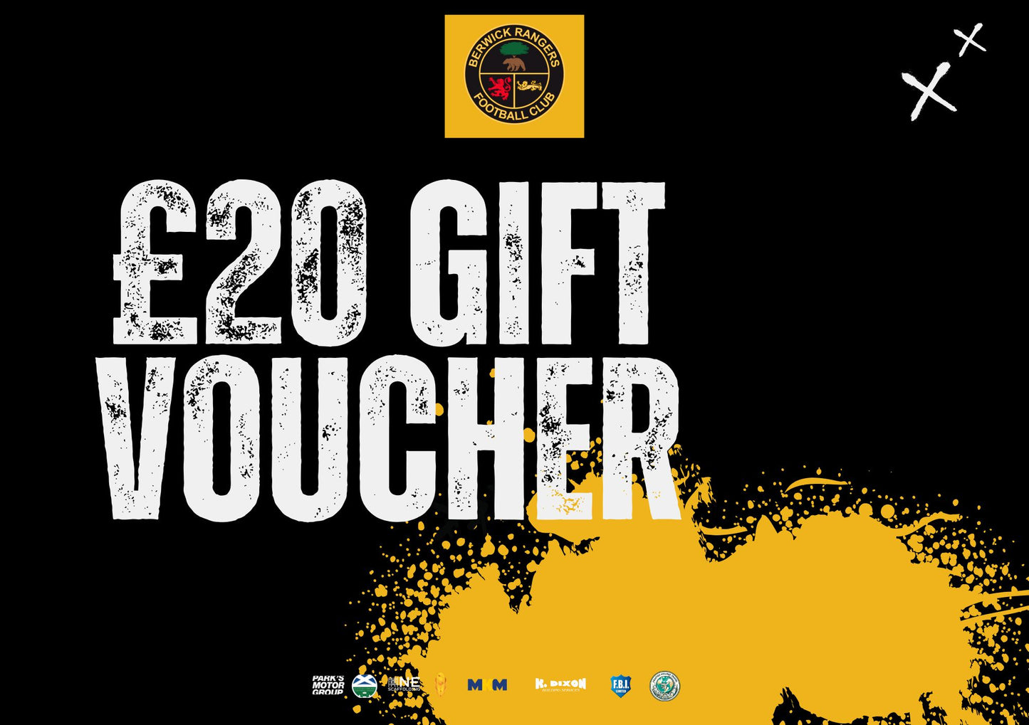 Berwick Rangers Football Club - Gift Voucher