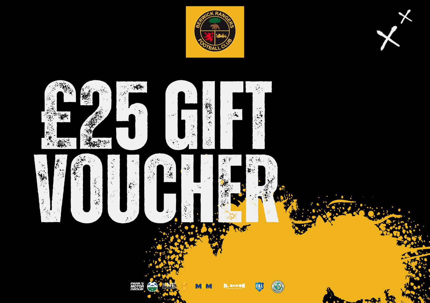 Berwick Rangers Football Club - Gift Voucher