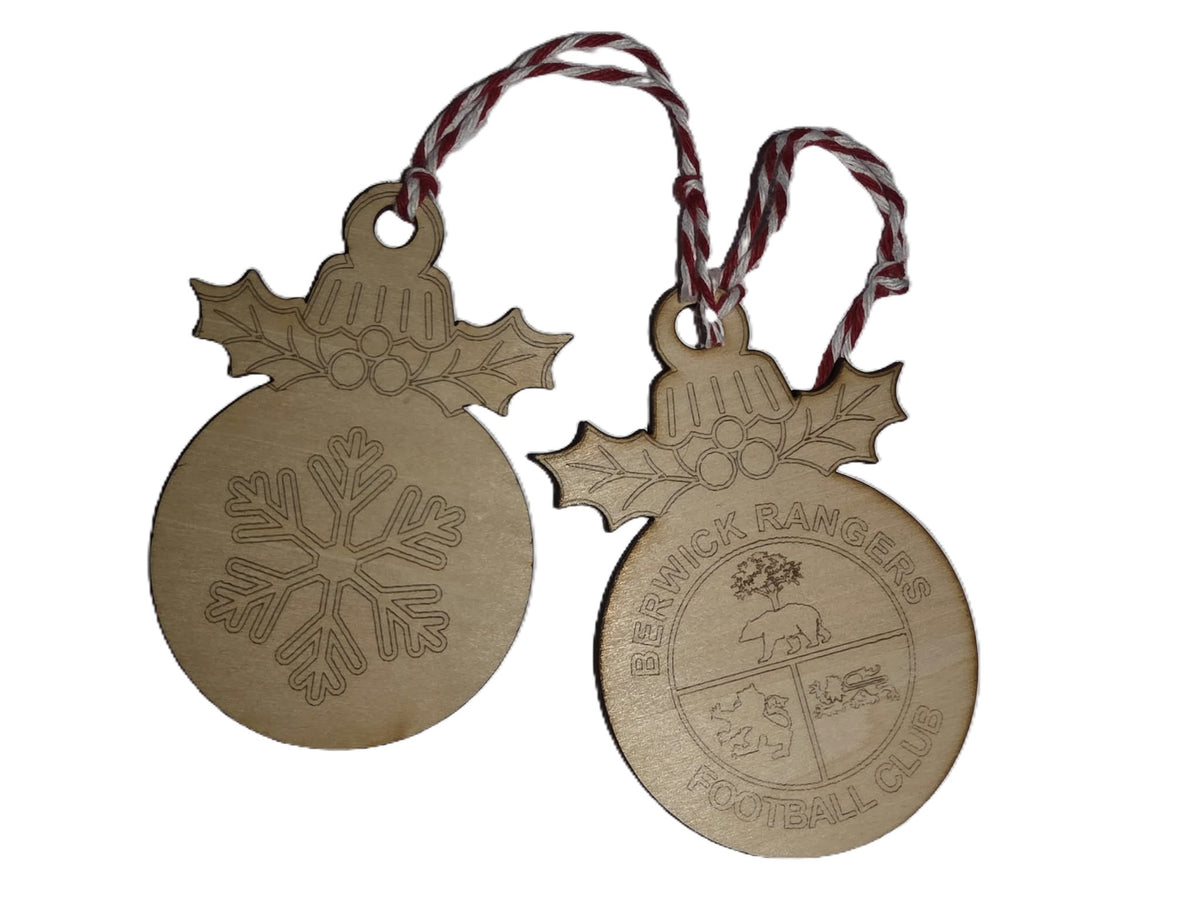 BRFC Wooden Christmas tree decoration