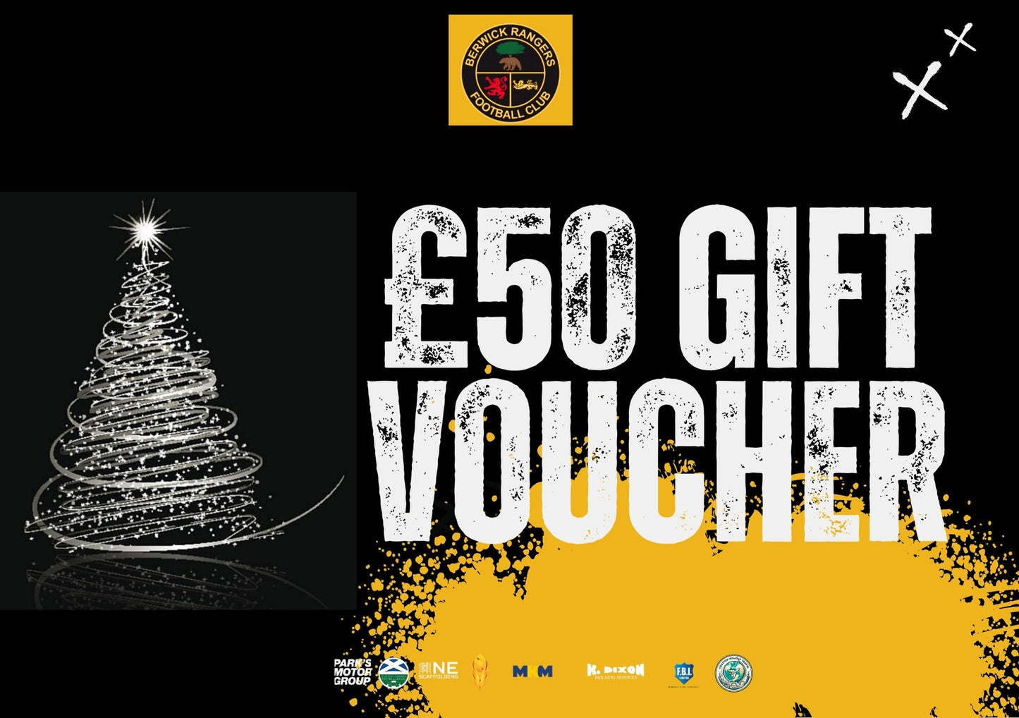 Berwick Rangers Football Club - Gift Voucher