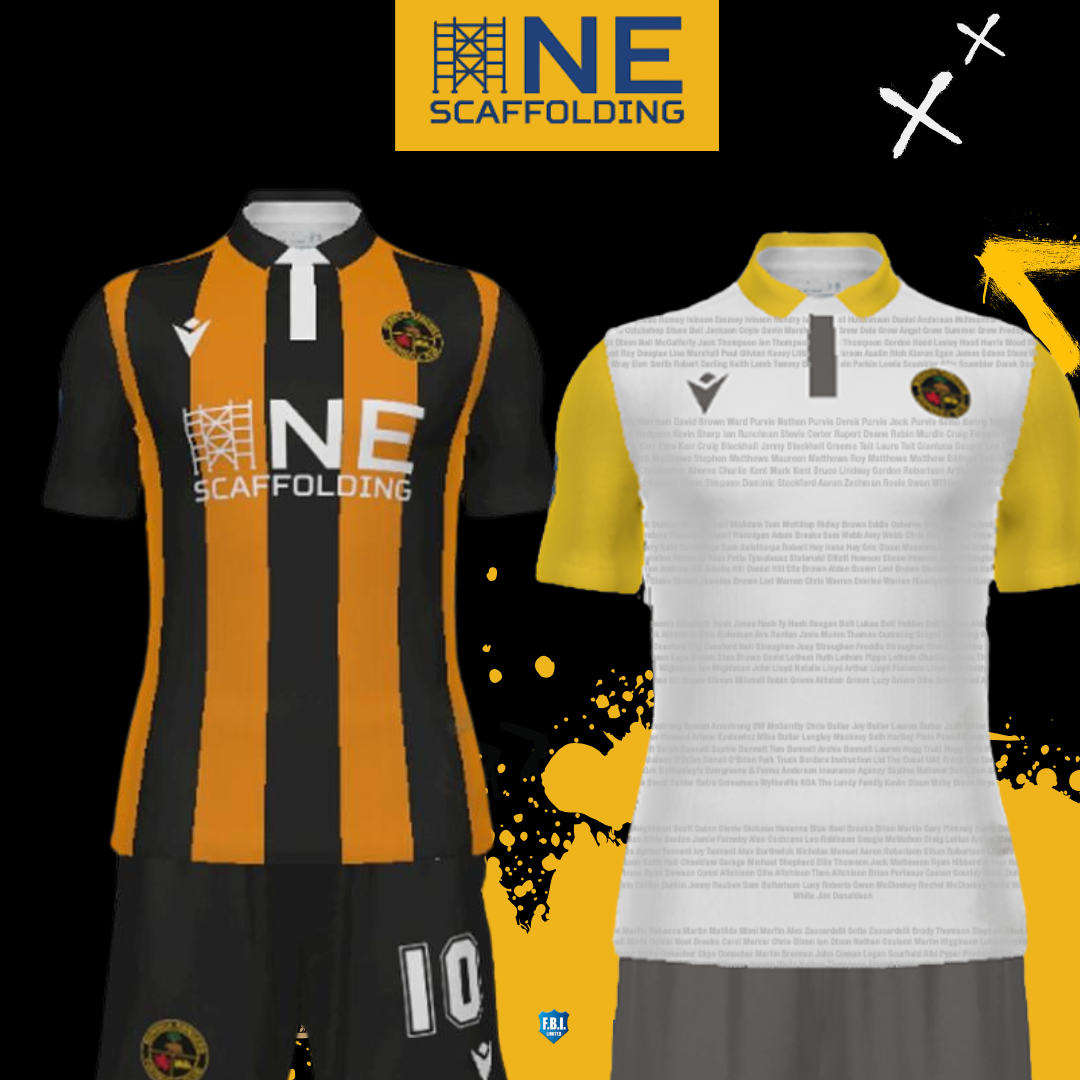 BRFC Macron Home Shirt 2025/26 (NE Scaffolding logo)