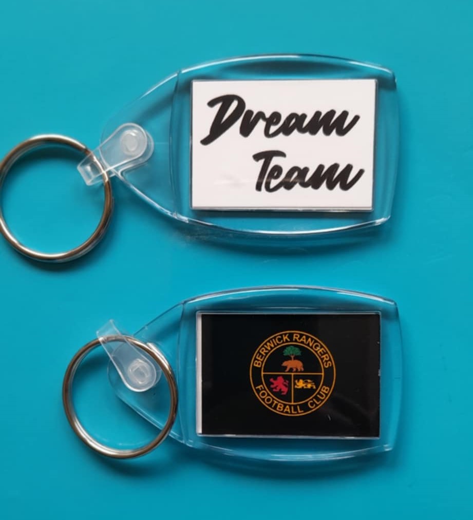BRFC Keyrings (small) - choice of designs