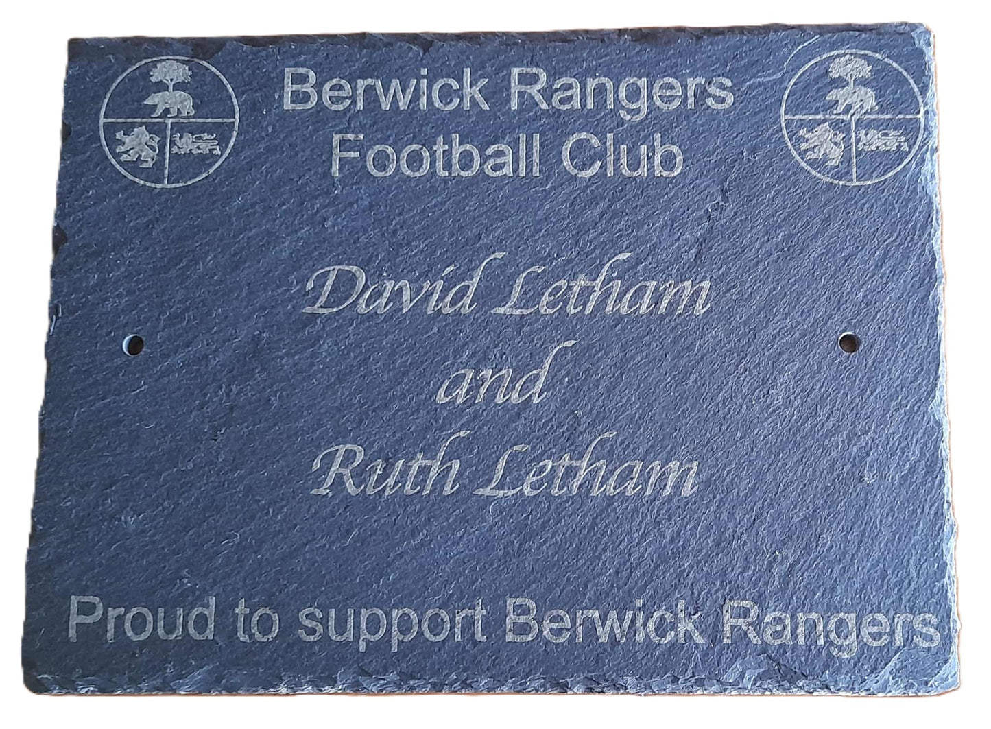 BRFC Slate Plaque