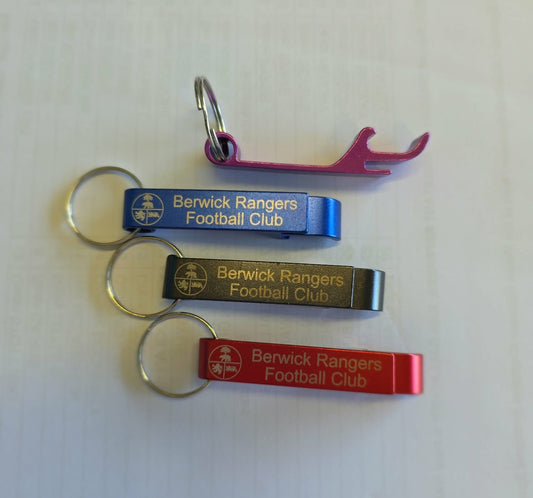 BRFC Small Aluminium Bottle Opener Keyring