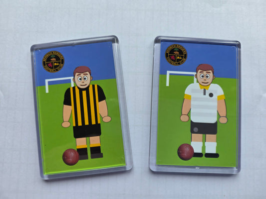 BRFC Home and Away Kit Fridge Magnets - set of two