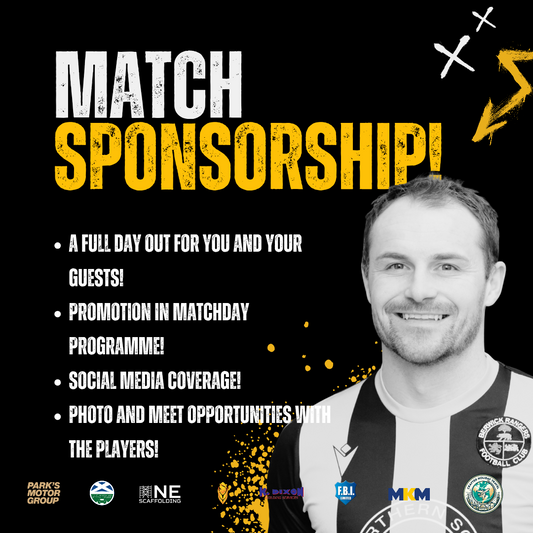 2025/26 Match Day Sponsors!